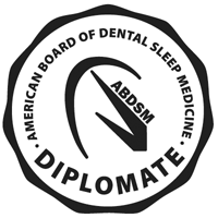 Diplomate of the American Board of Dental Sleep Medicine logo